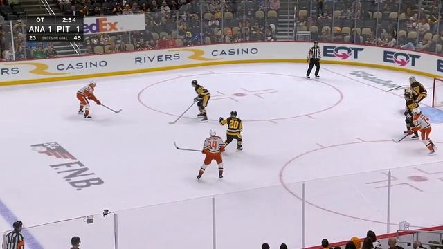 Anaheim Ducks at Pittsburgh Penguins | FULL Overtime Highlights - October 31, 2024