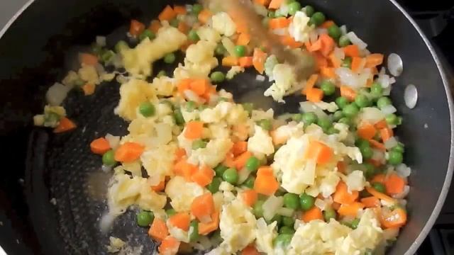 Fried Quinoa with Turkey