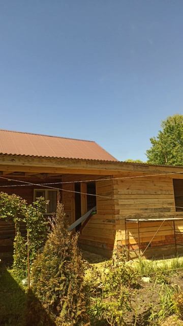 Пристройка из бруса 19м² за 5дней #своимируками #строительство #пристройка #брус #фундамент #рек