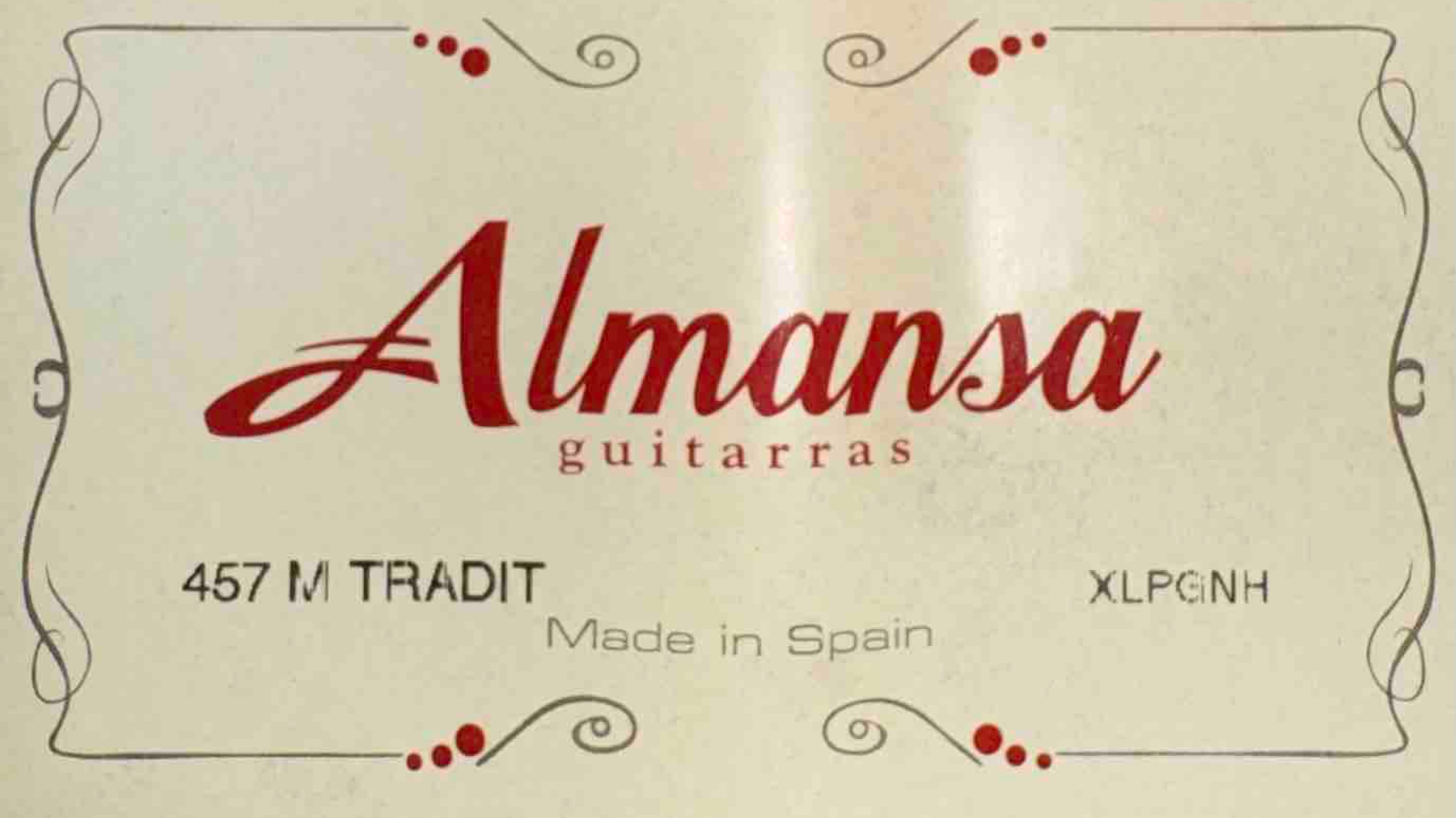 Гитара Almansa 457 M - кедр массив - Se Ela Perguntar - автор Dilermando Reis