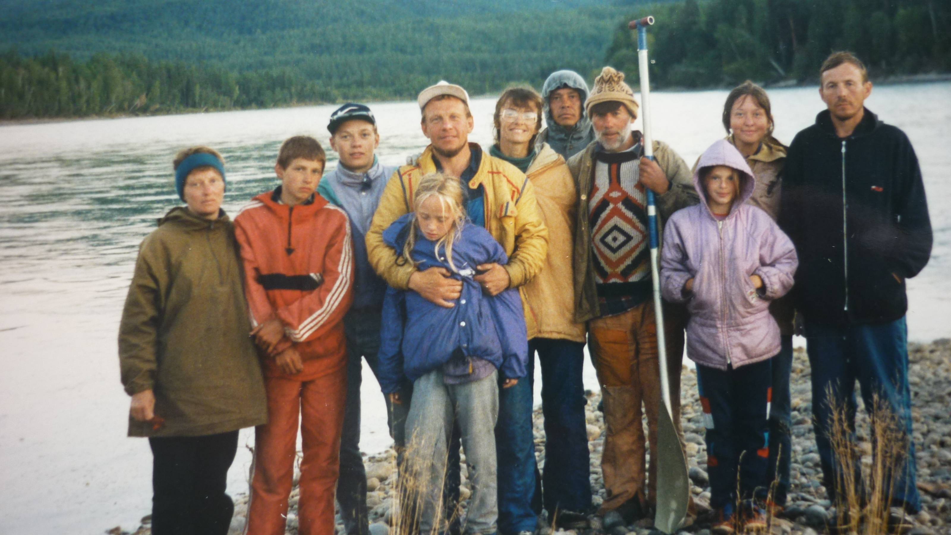 21.08.1998г.- сплав по р.Хамсара от Хусинского водопада, Тыва.