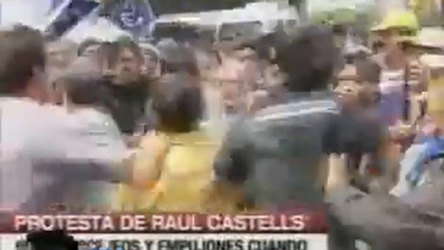 Hebe de Bonafini insulta a bolivianos que querian velar a alguien en Plaza de Mayo