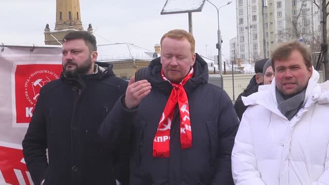 Выступление  Дениса Парфенова на старте народного референдума.
