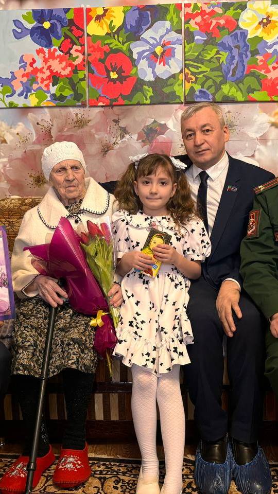 Анне Ивановне Моисеевой из Заинска исполнилось 102 года
