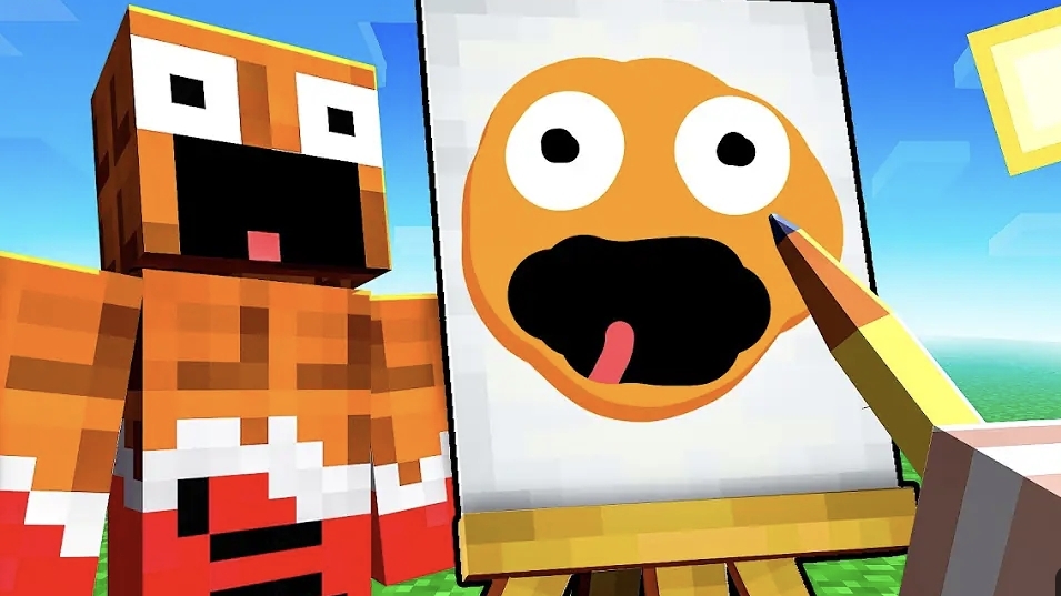 МОИ РИСУНКИ СТАЛИ РЕАЛЬНЫМИ В МАЙНКРАФТ! ✏️😱