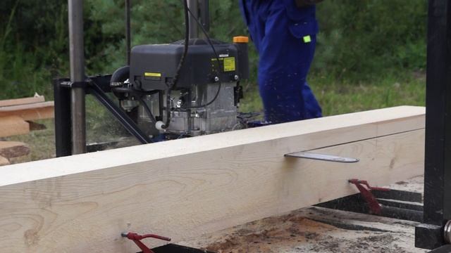 Пилорама Бензиновая Шинная (340) 12 л.с