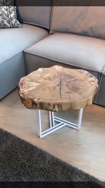 Журнальный стол. Спил. Custom Mebel. Москва