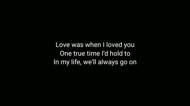 My Heart Will Go On | Karaoke Acoustic, Instrument, Lyrics, No Vocal