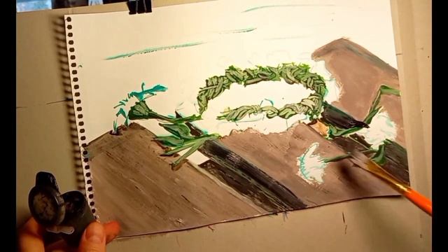 Венок из одуванчиков.