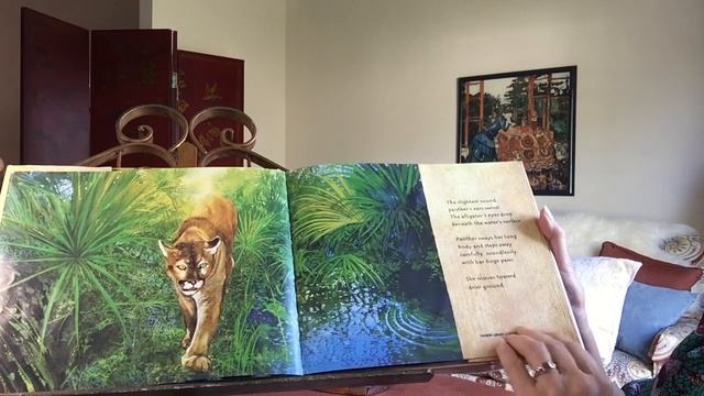 “Panther - Shadow of the Swamp” by Jonathan London, illustrated by Paul Morin, read by Sally Gunn