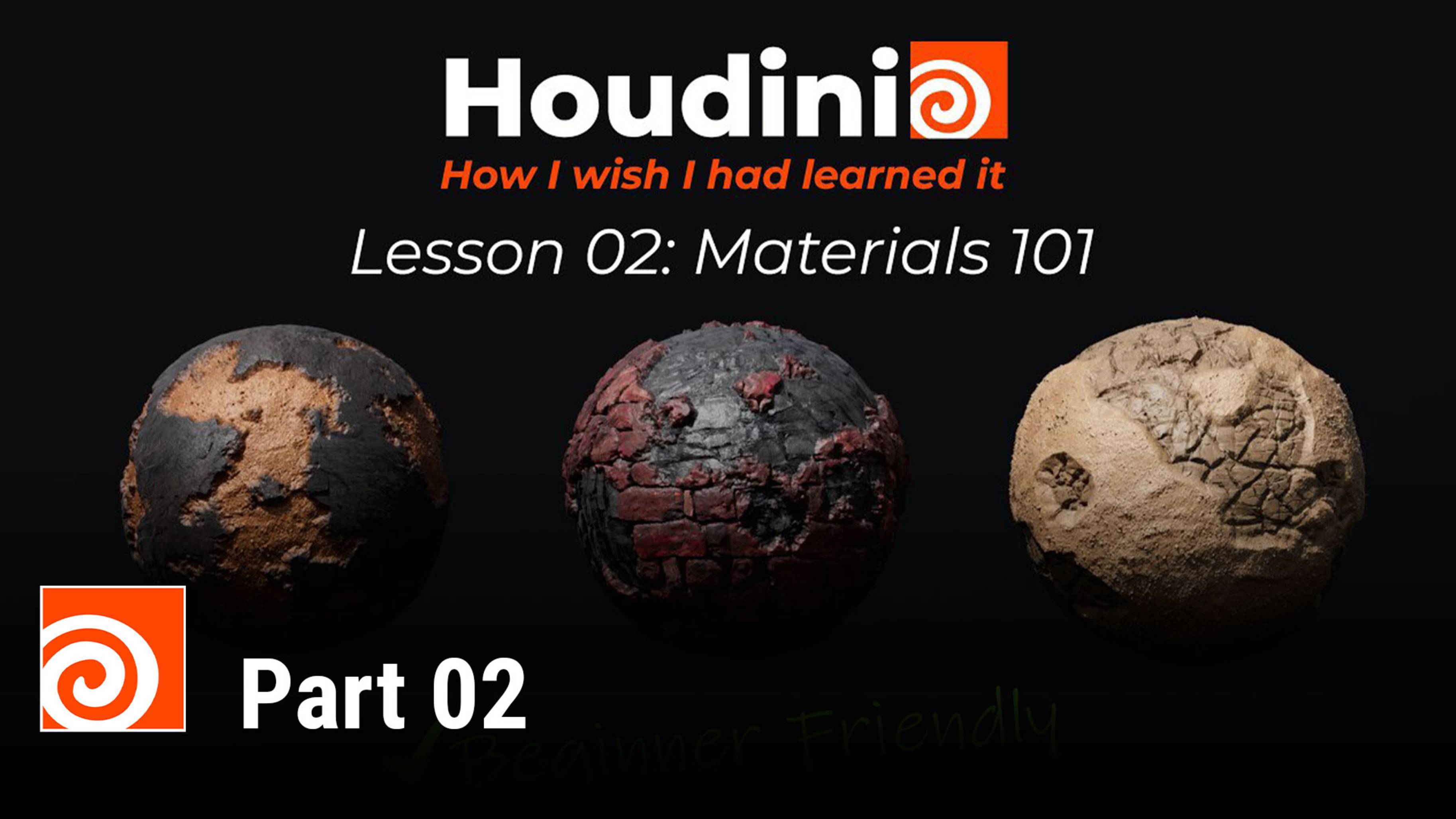 Beginner Friendly - Houdini - Solaris, Materials and more -  Lesson 02 Part_02