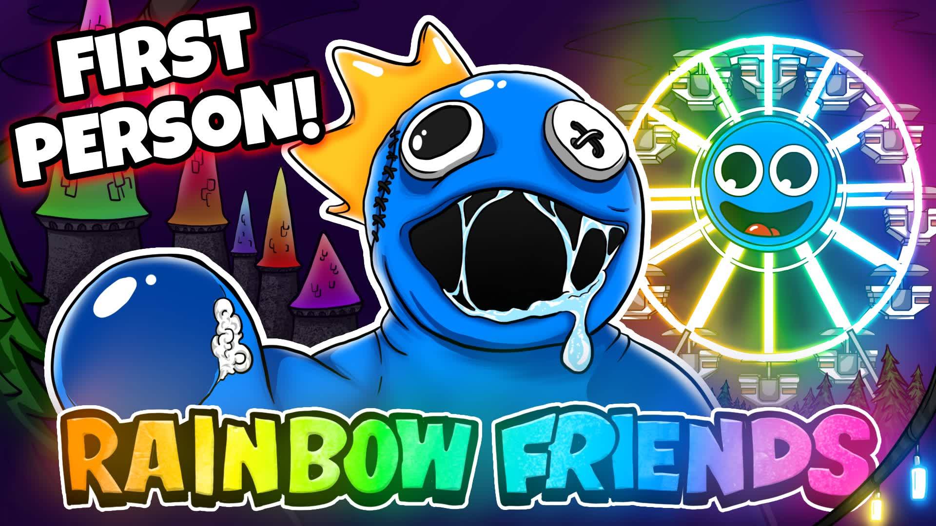 Roblox | Rainbow Friends | Прохождение без коробок часть 2 | Куча монстров