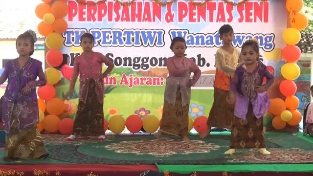 Tari Mbok Jamu oleh Peserta Didik TK Pertiwi Wanatawang Brebes