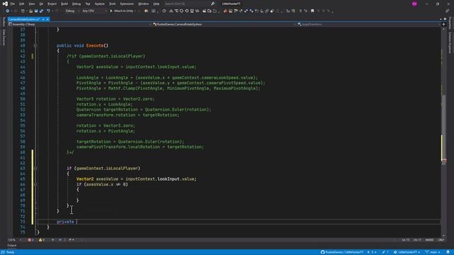 Little Hunters in Unity: 11 - Top Down Camera