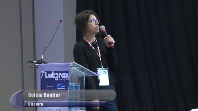 7º Lubgrax Meeting 2016 - Palestra Celine Boutier / SHAMROCK