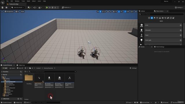 44. Enemy Health Widget Component