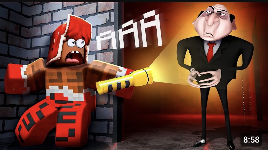 ПОБЕГ От *ЗЛОГО* Мистера ГРАМПИ в Роблокс! Roblox