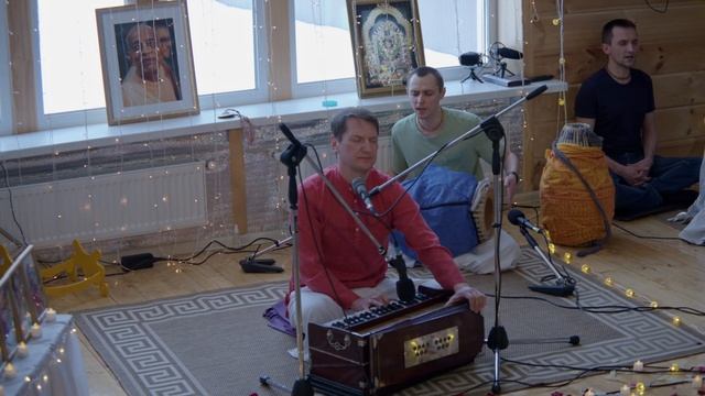 Yanis, Kirtan the first, 2023, February 23, Kirtan Mela, Izhevsk