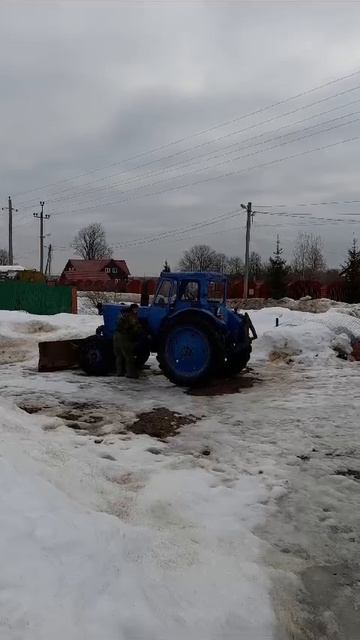 МТЗ- 52 до переоборудование.