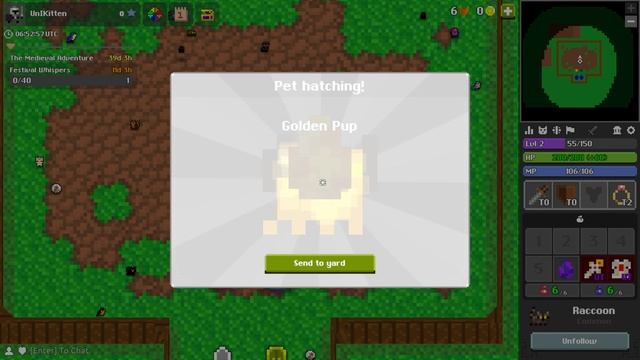 Common Canine Egg-Golden Pup