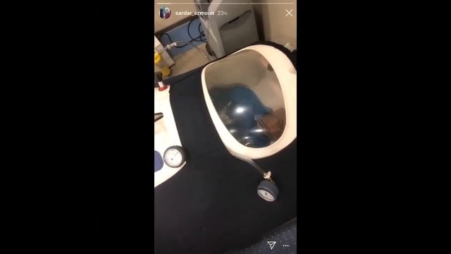 ФК Зенит Сердар Азмун будит Малкома в барокамере