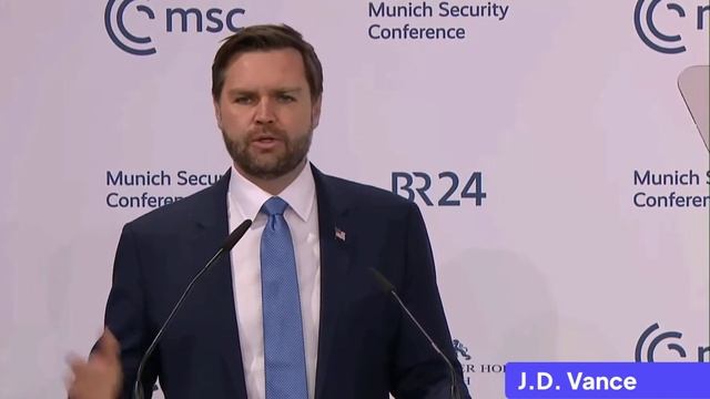 💥Шокирующее выступление Вэнса в Мюнхене_ как миграция и цензура угрожают будущему Европы  Джей Ди