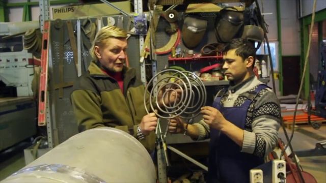 Строительство ангара часть 6