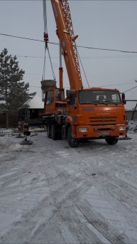 Автокран Клинцы 25тн , стрела 28 метров с гуськом 8 метров.