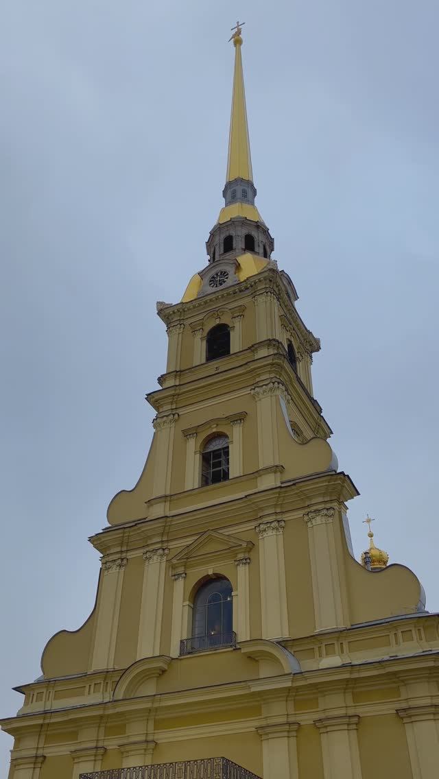 Петропавловская крепость. Перезвон колоколов на Петропавловском соборе