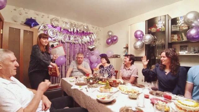 Юбилей мамы 💜 видео 💜 январь 2024