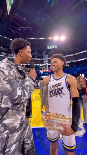 Keyonte George told Trey Murphy it was game time