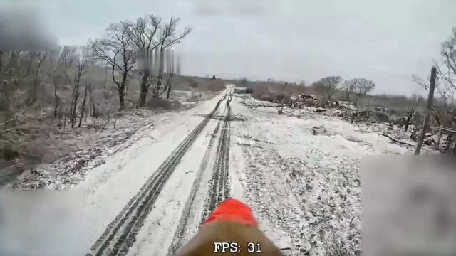 Поражение FPV-дронами ВС РФ американской БМП М2 "Bradley"