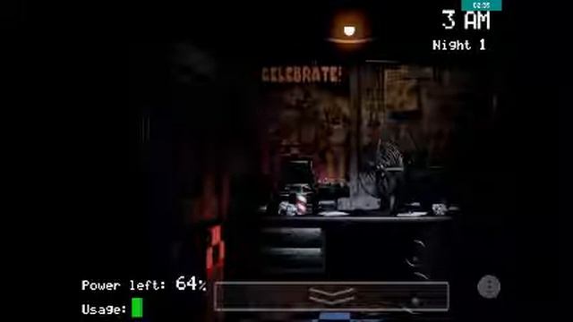 Играем в 5 ночей с фреди