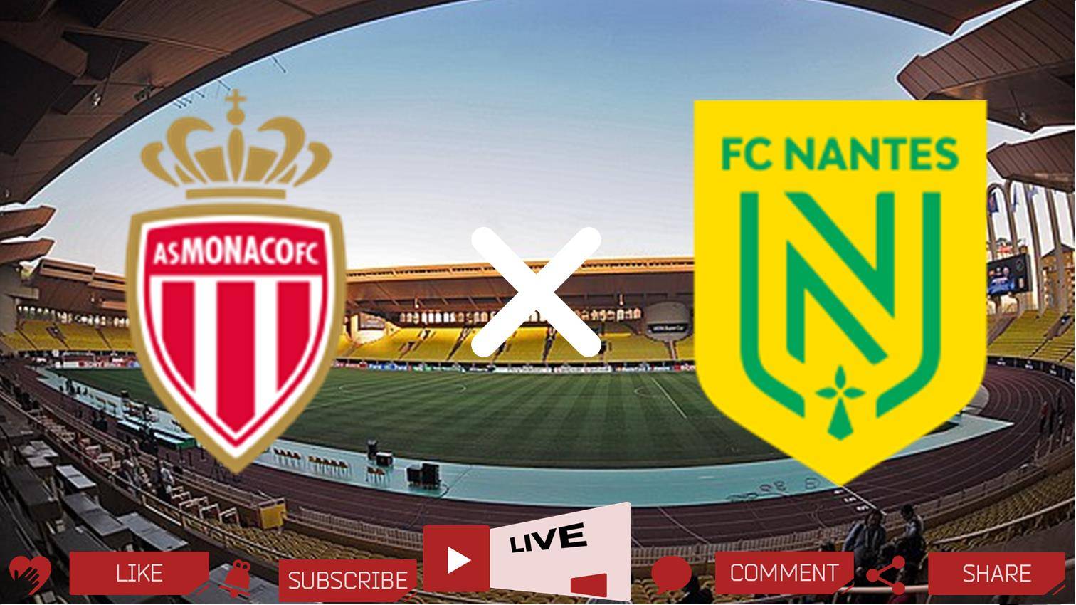 Монако - Нант прямая трансляция