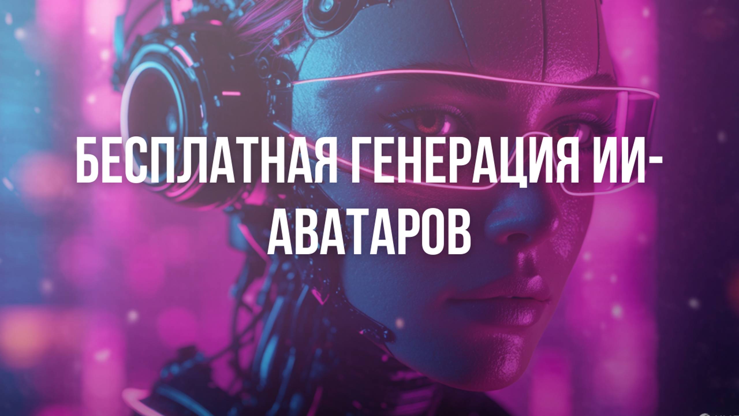 Бесплатная генерация ИИ-аватаров