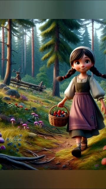 Горшочек Каши. Сказка Братьев Гримм.
