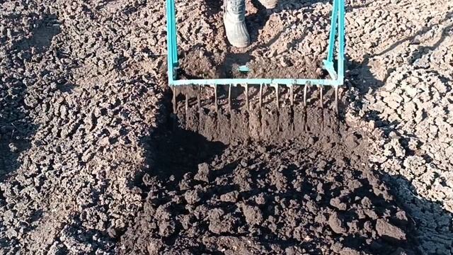 Чудо лопата 70см, для быстрого вскапывания обработанной земли