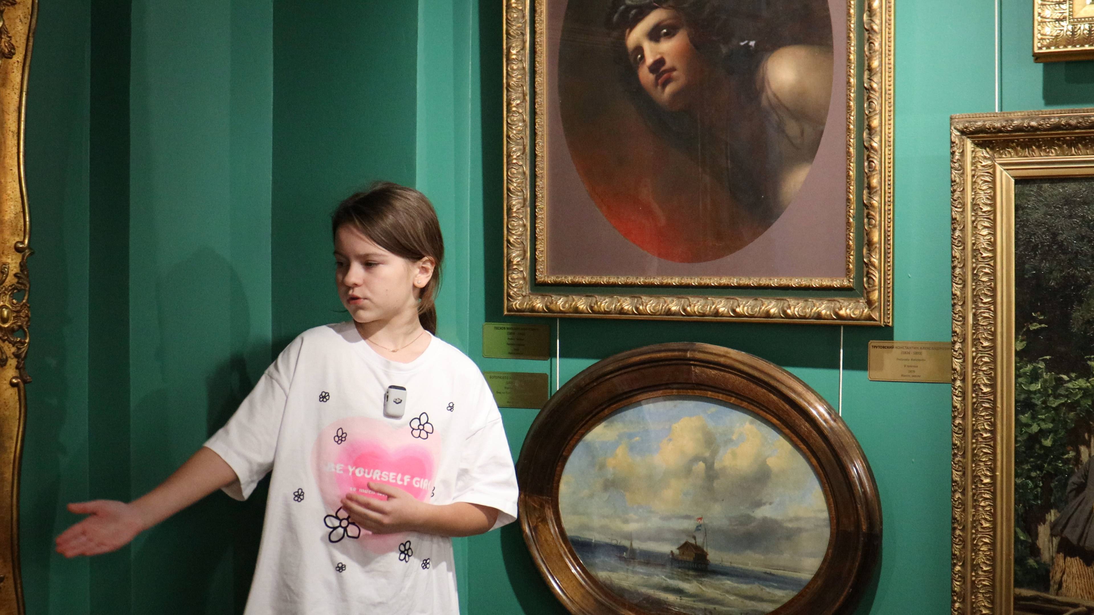 Проект «Юный экскурсовод». Милана Облицова о картине М. Пескова (1837-1864) «Голова Медузы» (1863)