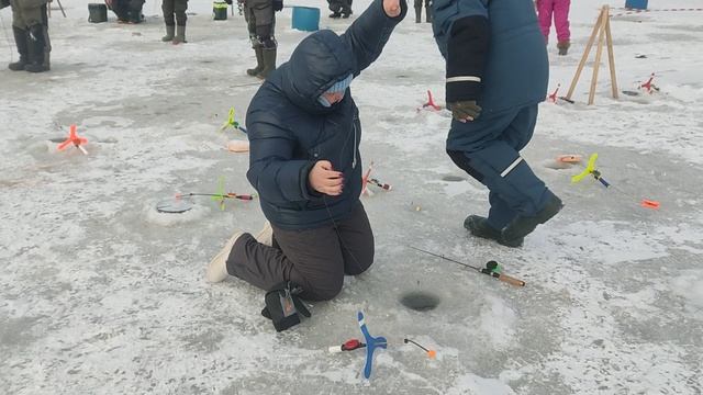 Форель клюнула на резину !!!