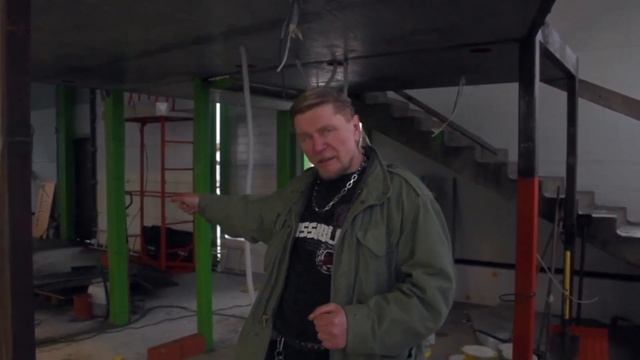 Строительство ангара из металлоконструкций часть 4