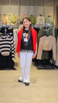 Образ для девочек красный стиль 2