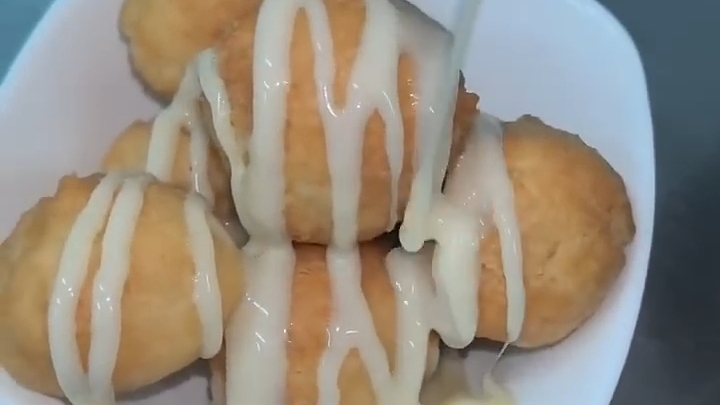 Вкусные творожные Шарики...☕😋 Рецепт в описании ✍️