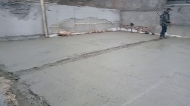 заливка плиты