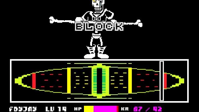 (NEW UPTADE!)Undertale disbelief oficial phase 1-2 (INF HP)