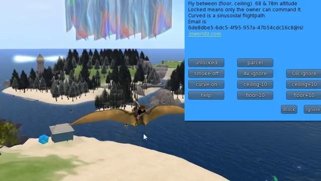 Pteranodon for Open Simulator