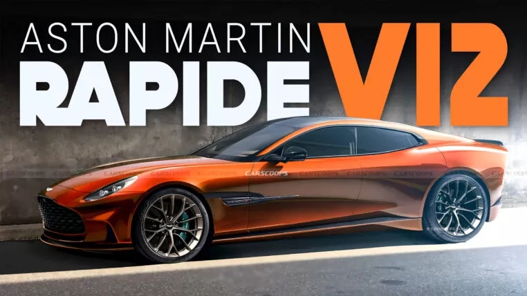 Новый Aston Martin Rapide 2025 с 823-сильным мотором показали на фото