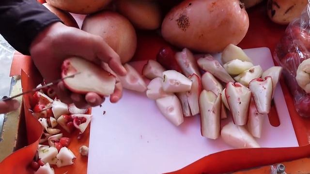 Giant Mango, Pink Guava & Rose Apple Cutting!