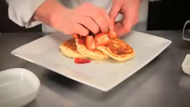 Weebee's Cafe Lemon Ricotta Pancakes