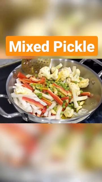 Mixed pickle recipe in hindi | Indian special pickle recipe #cooking #recipes #youtubeshorts #short