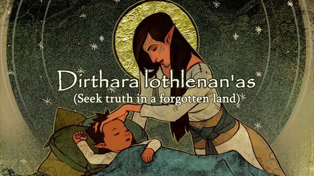 Ren Sings: Mir Da'len Somniar - The World of Thedas - (2018)